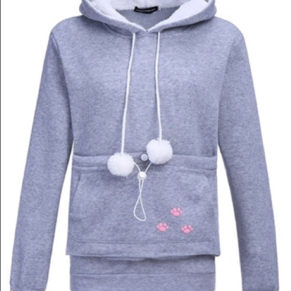 Kangaroo sweatshirt pouch